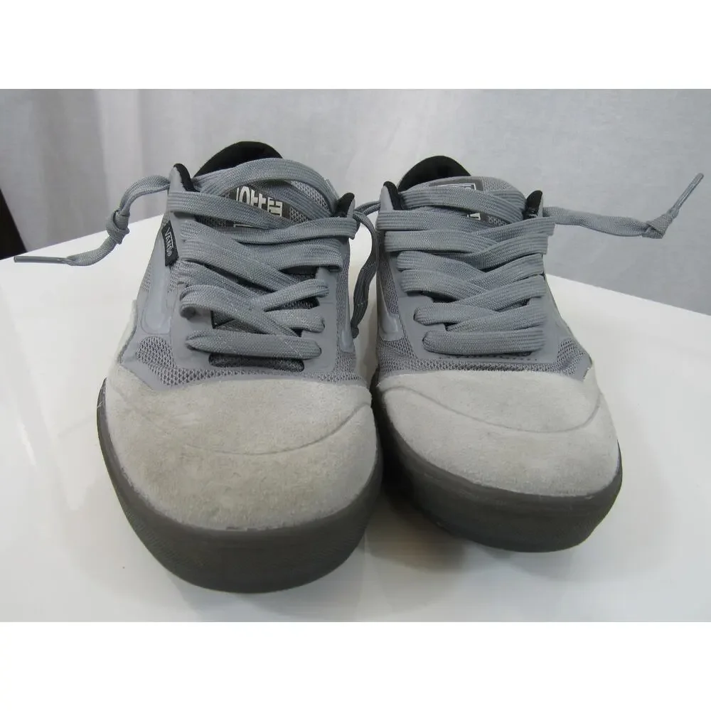 Men's Vans Ave Pro Skate Sneakers Reflective Gray Size 6.5 Suede Grey